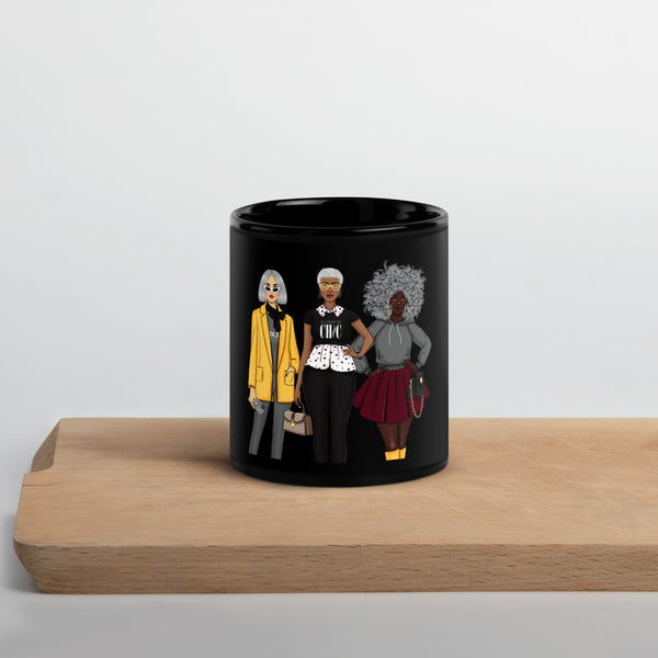 Black Glossy Mug