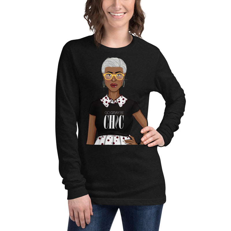 Women's GGBC Fashion Girl Unisex Long Sleeve Tee