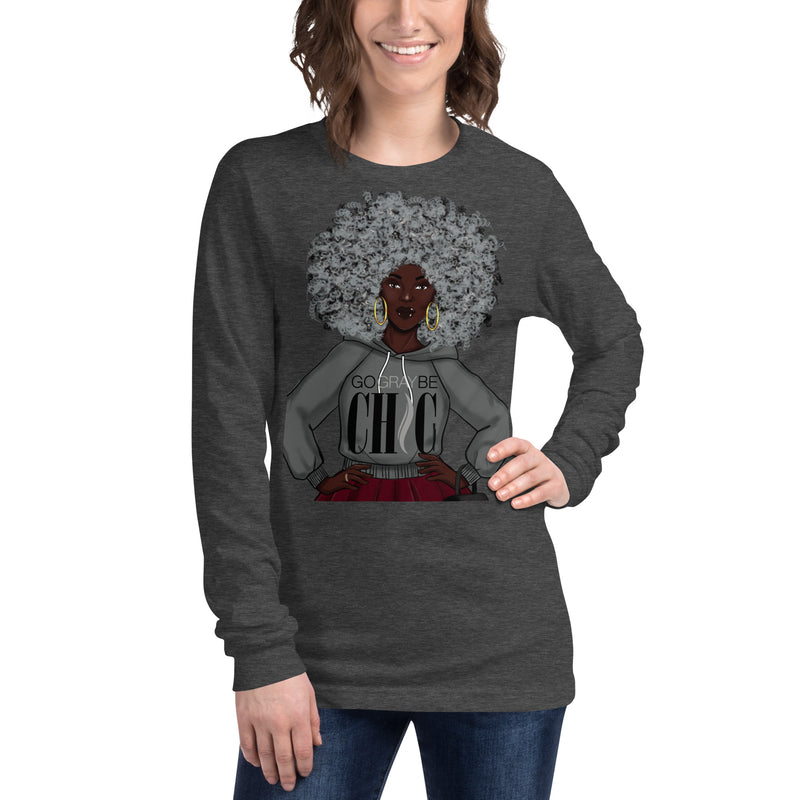 Women's GGBC Fashion Girl Unisex Long Sleeve Tee