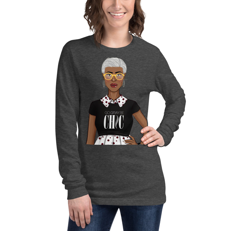 Women's GGBC Fashion Girl Unisex Long Sleeve Tee