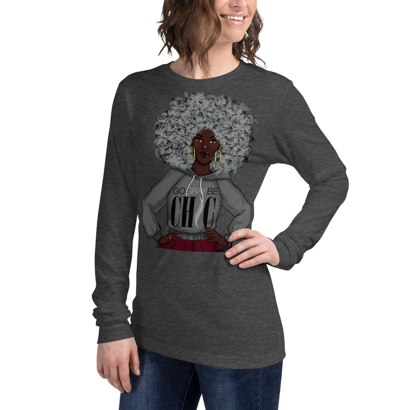 Women's GGBC Fashion Girl Unisex Long Sleeve Tee