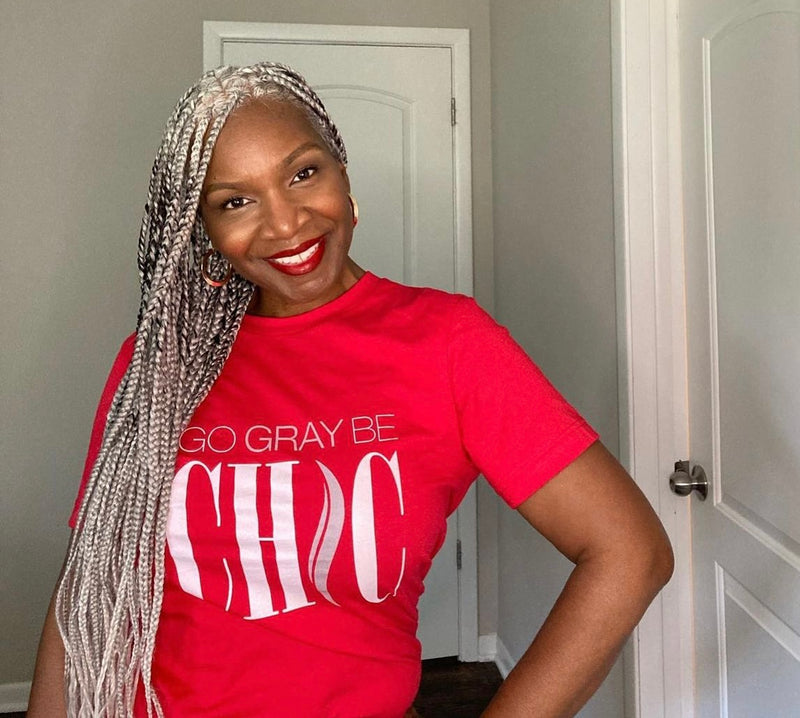 Go Gray Be CHIC Unisex T-Shirt
