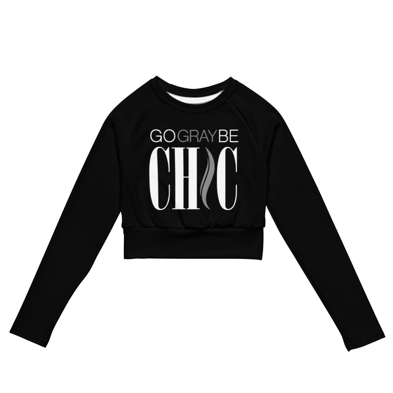 The GGBC Recycled long-sleeve crop top