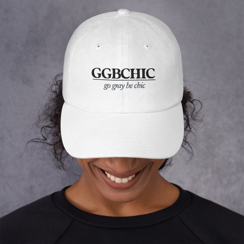 Go Grey Be Chic Baseball Cap