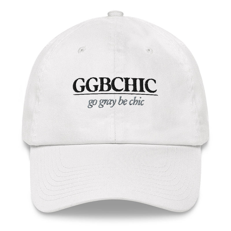 Go Grey Be Chic Baseball Cap