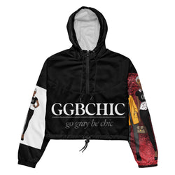 The ALL OVER GGBC PRINT Cropped Windbreaker