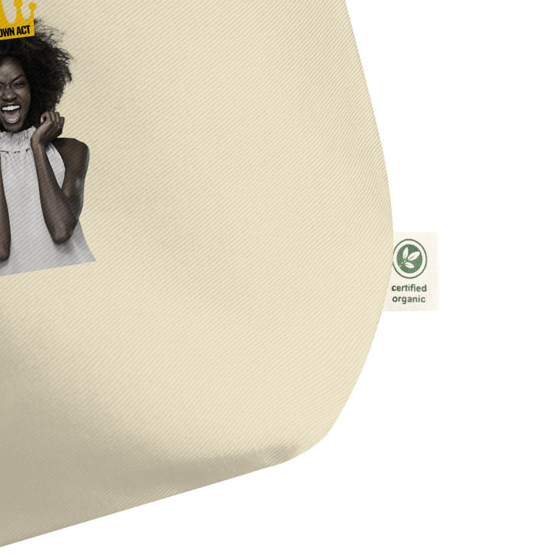 No More Natural Hair Rules At Work Large organic tote bag