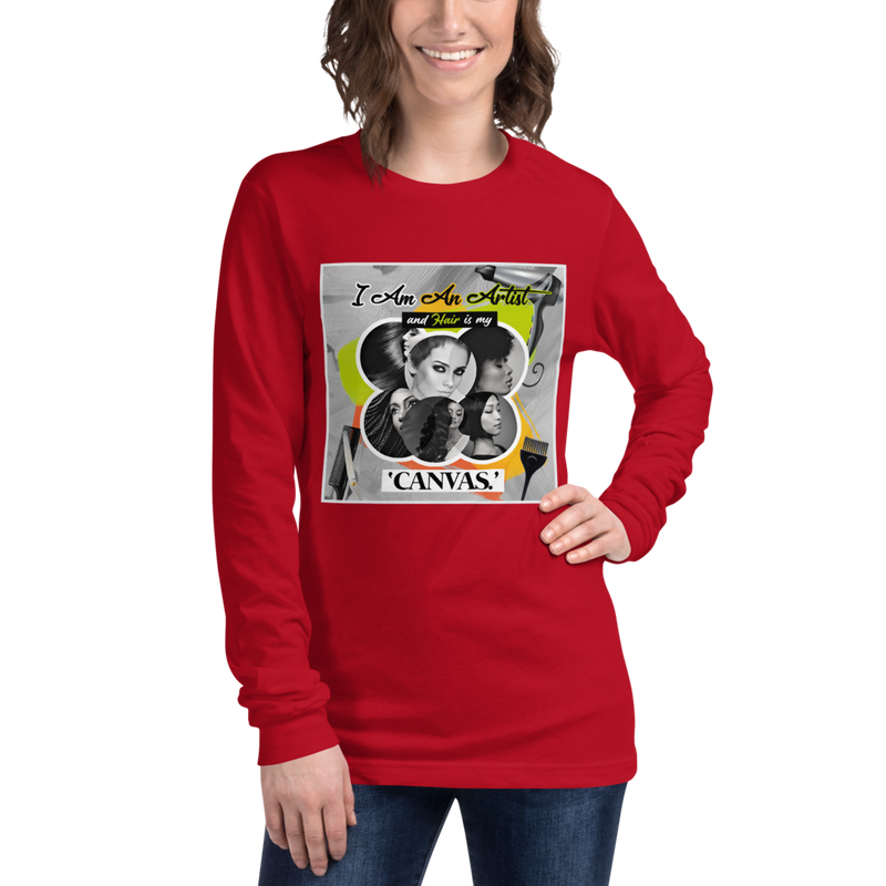 The Hair Artist Unisex Long Sleeve Tee