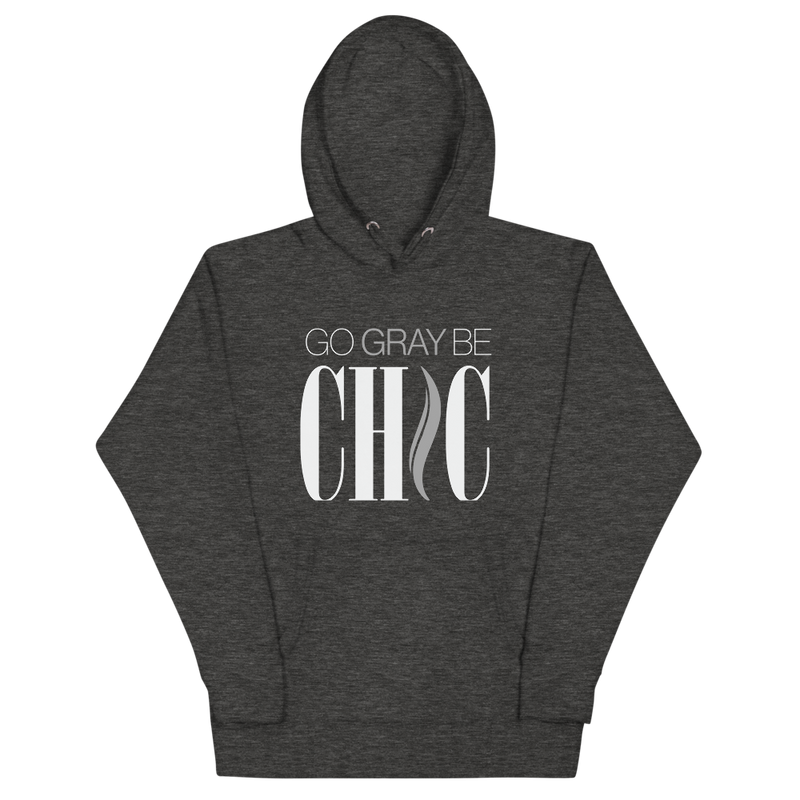 Go Gray Be Chic Unisex Hoodie