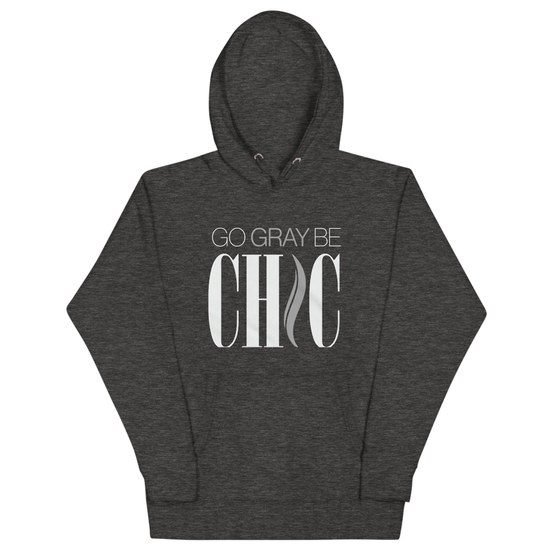 Go Gray Be Chic Unisex Hoodie