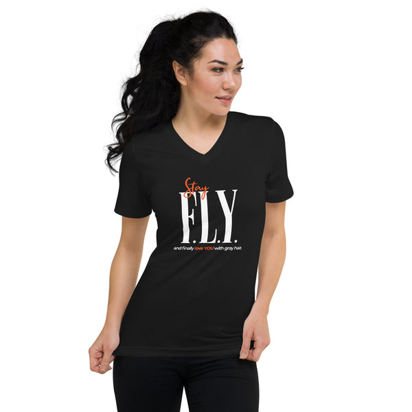 Stay F.L.Y Unisex V-Neck T-Shirt